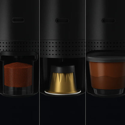 Tragbare 3 in 1 Espressomaschine